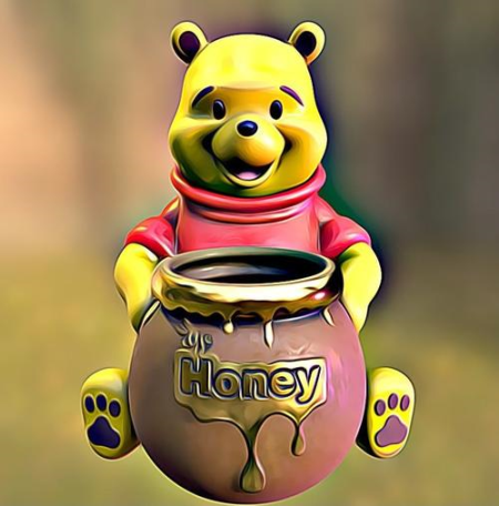 Hex3D – Winnie the Pooh – 3D Print Model