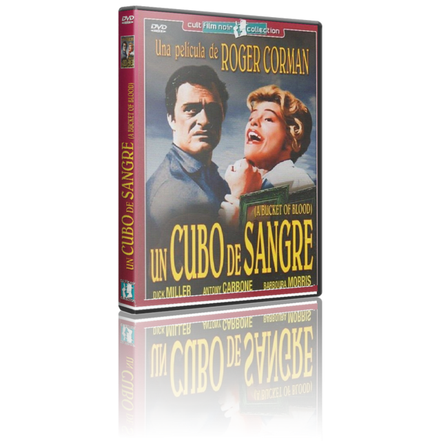 Portada - Un Cubo de Sangre [DVD5 Full][Pal][Cast/Ing][Sub:Cast][Terror][1959]