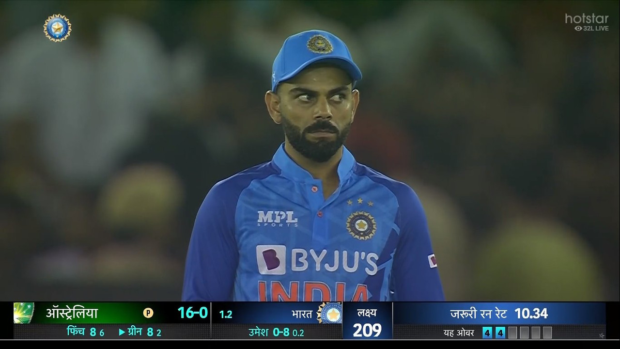 IND vs AUS 1st T20I LIVE: India vs Australia scorecard, ball to ball commentary