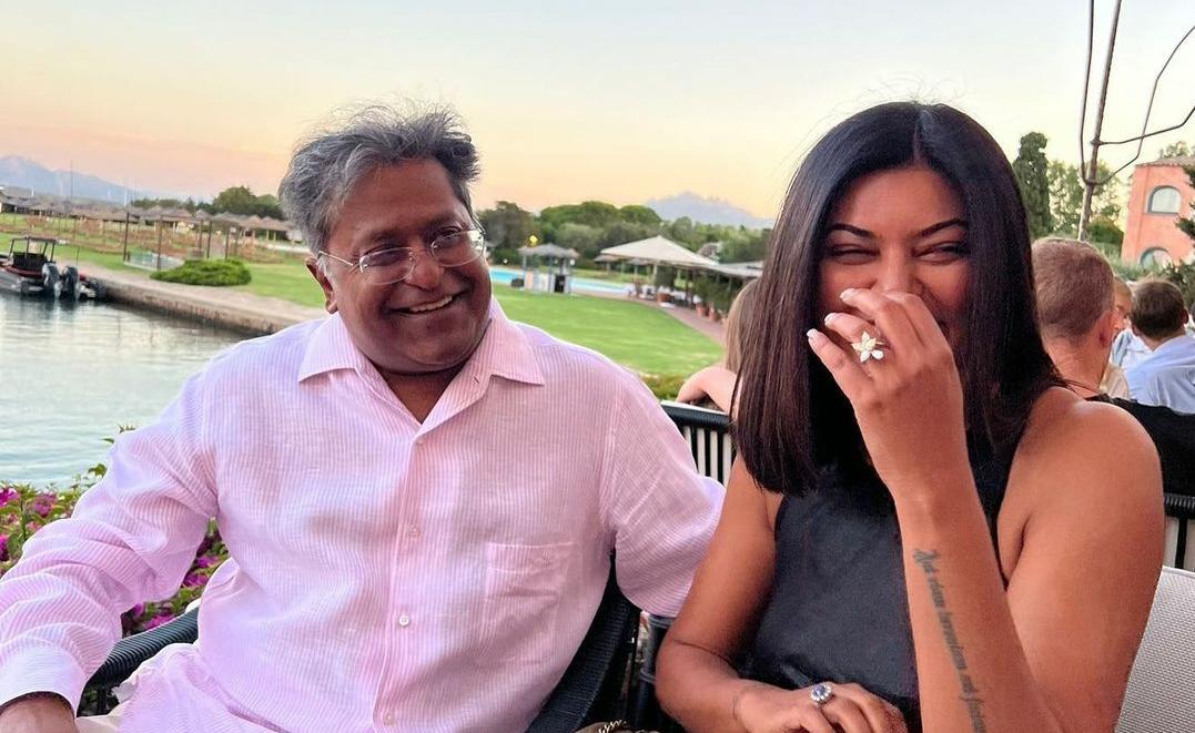 Sushmita Sen flaunts her engagement ring in romantic photos with new boyfriend Lalit Modi?