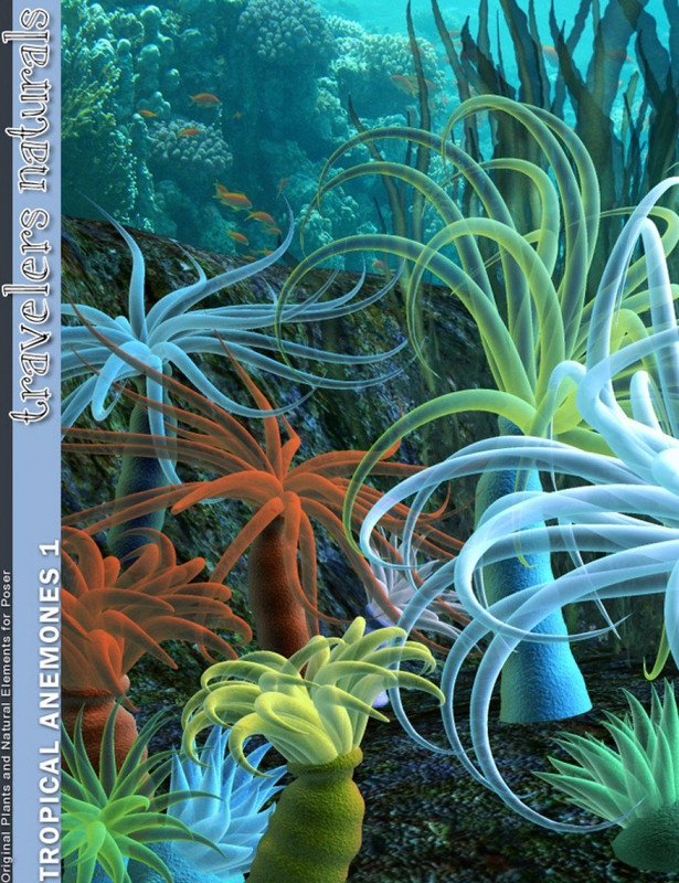 traveler s naturals tropical anemones vol 1