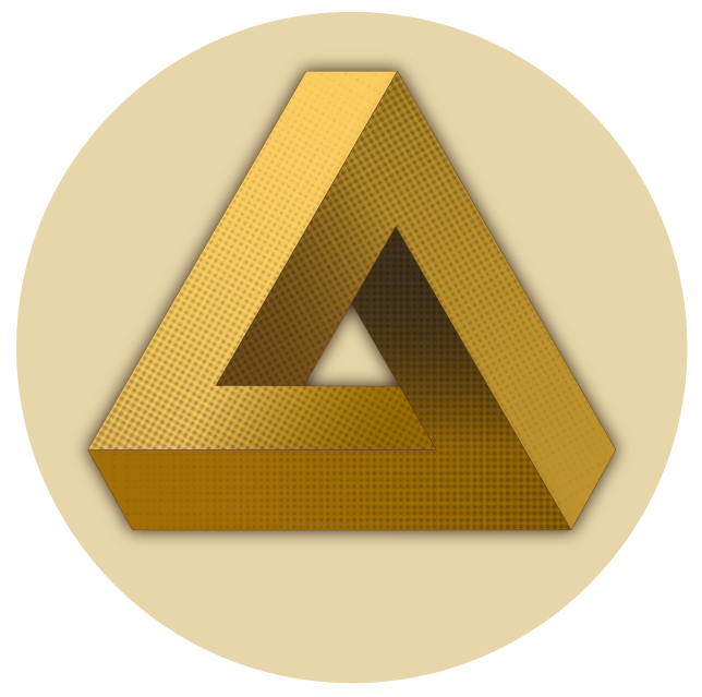 Triangle trompe-l'œil