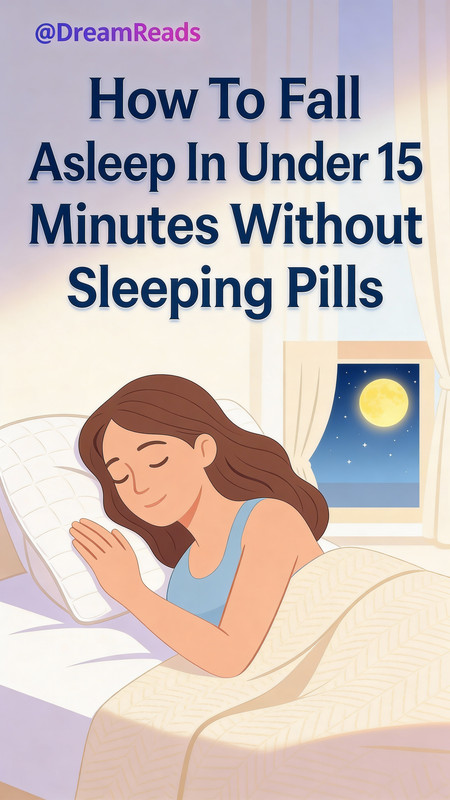 How To Fall Asleep In Under 15 Minutes Without Sleeping Pills