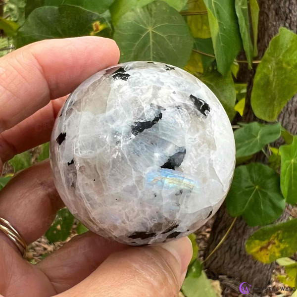 Rainbow Moonstone Ball