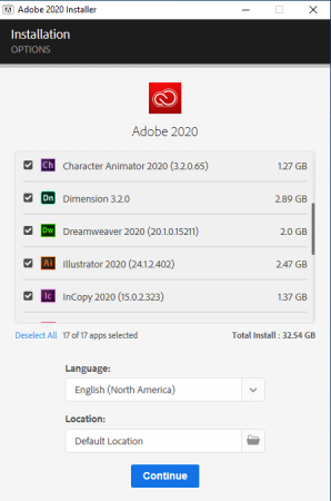 Adobe Master Collection CC 2020 v14.04.2020 Multilanguage (x64)