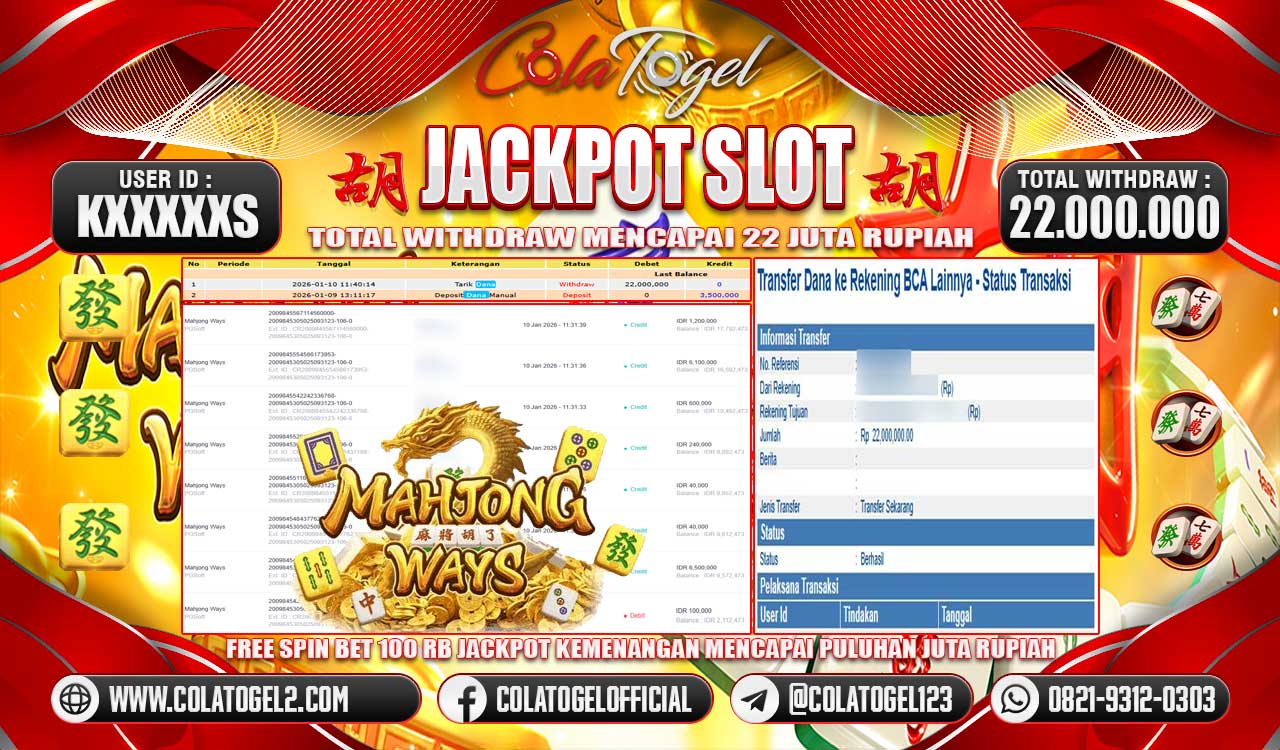 JACKPOT SLOT GACOR!!