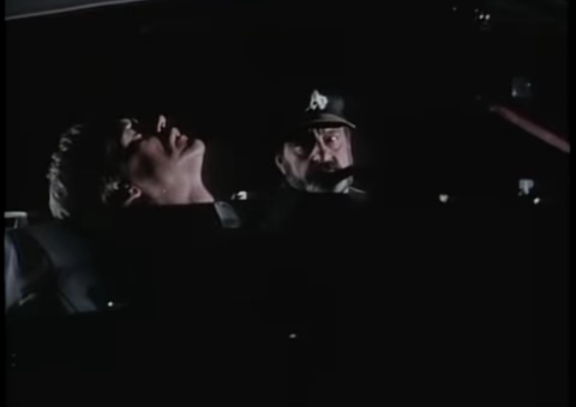 Actors Victor French and Geoffrey Lewis in Highway To Heaven