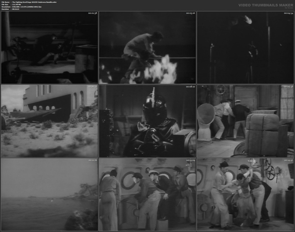 The Fighting Devil Dogs S01E05 Undersea Bandits.mkv