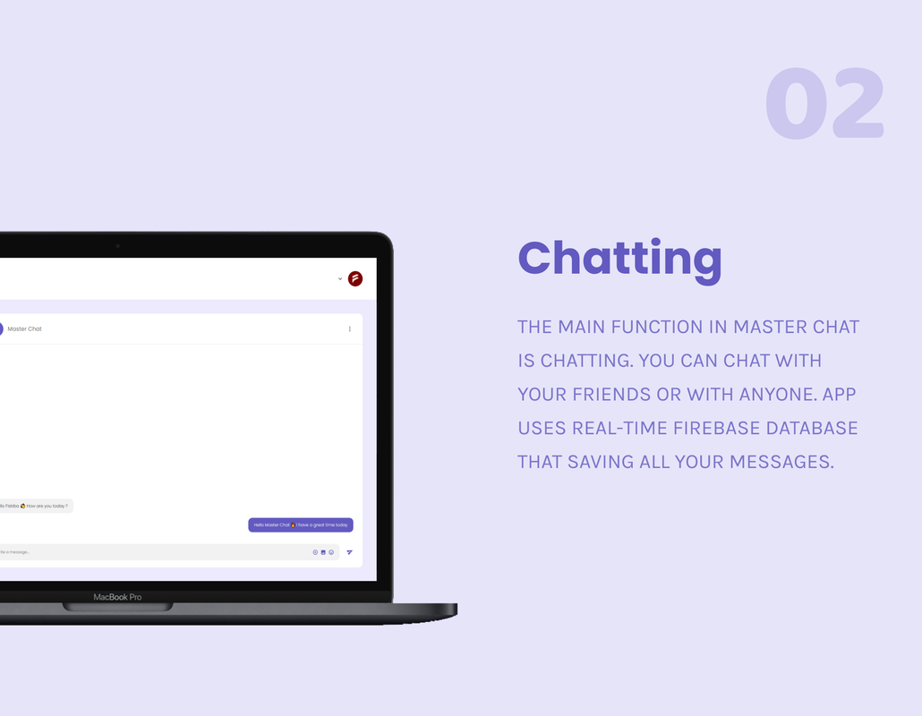 Master Chat | React JS Web App - 6