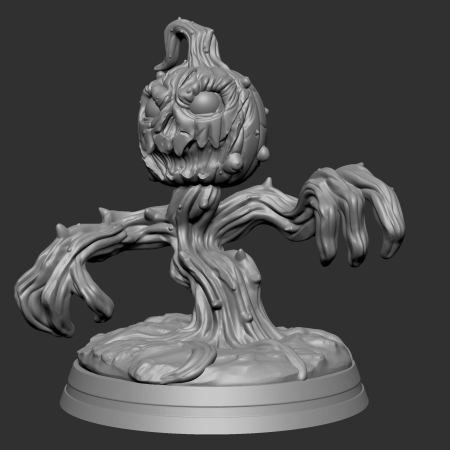 PUMPKIN CREATURE – 3D Print Model