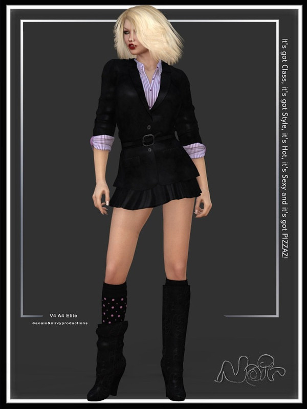 Noir Outfit Complete V4/A4/Elite Noir Outfit Complete V4/A4/Elite