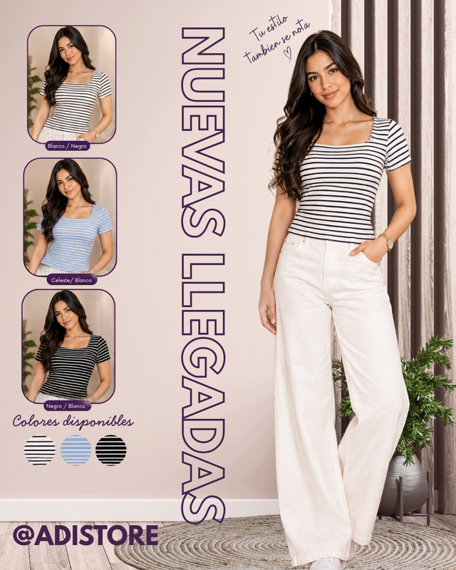 Blusa Soho Rayas