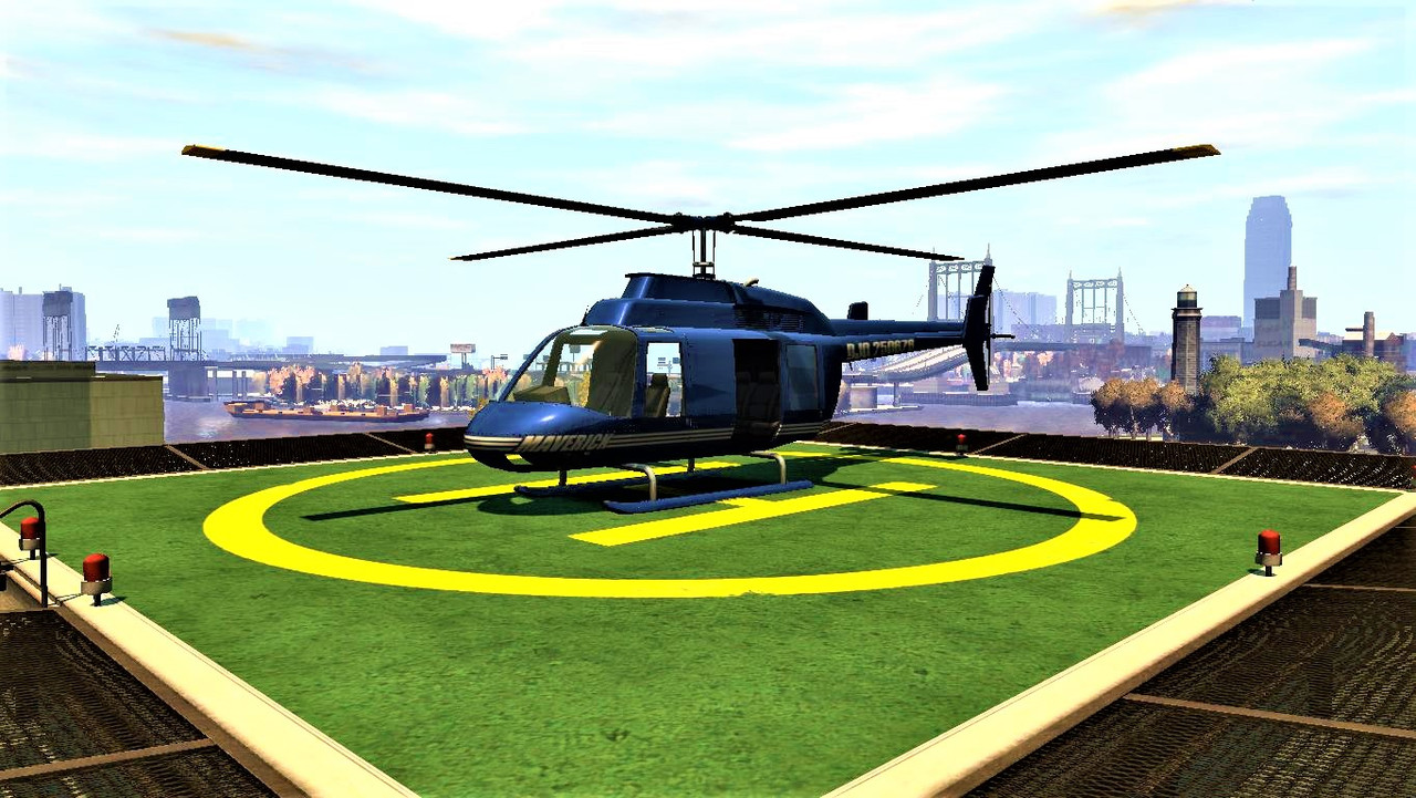 GTA IV Police Helicopter para GTA San Andreas