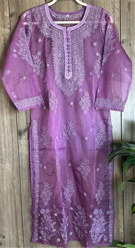 lavender kurti