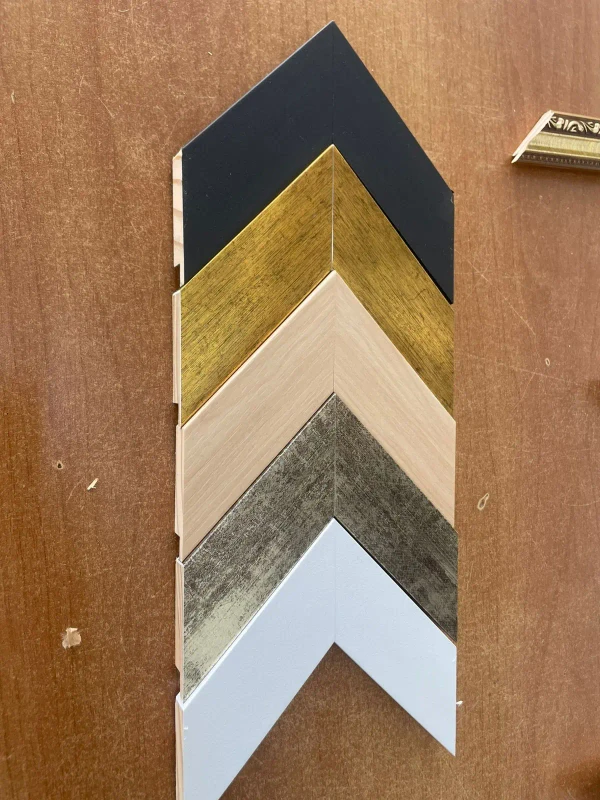 Mostruário molduras lisas