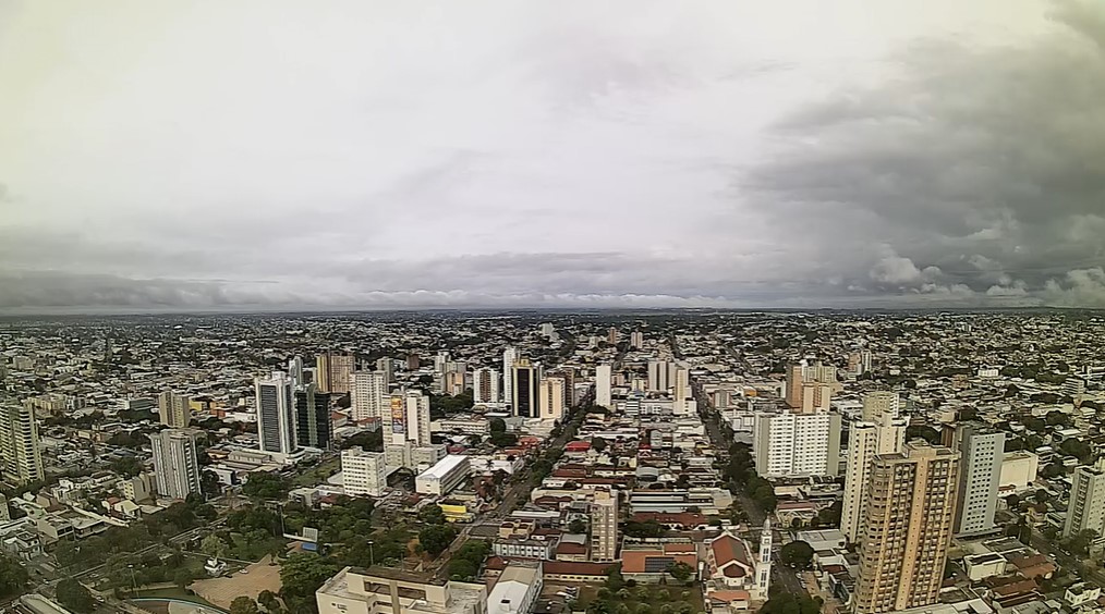 Campo Grande nesta manhã de segunda-feira