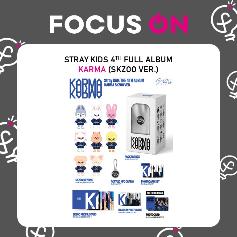 straykids karma SKZOO ver コンプ セット Stray Kids スキズ KARMA SKZOO ver. コンプセット - メルカリ