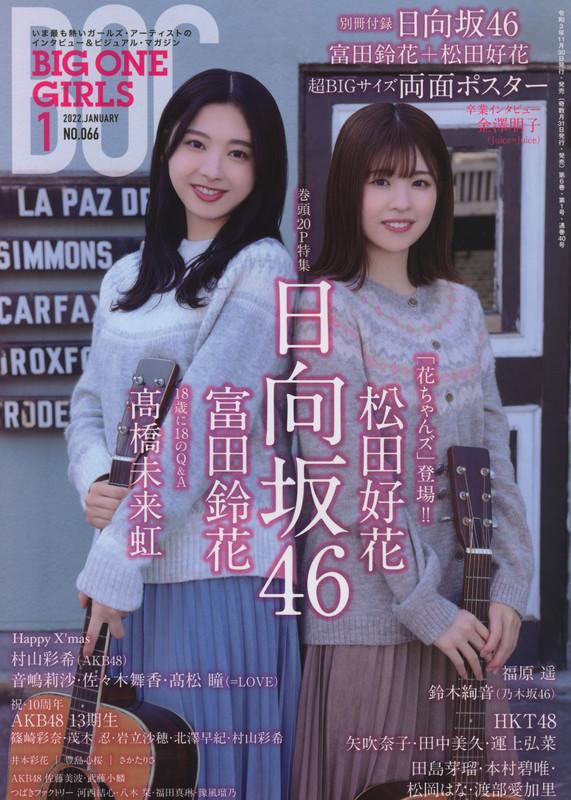 BIG ONE GIRLS 2022.01 NO.066 - Cover