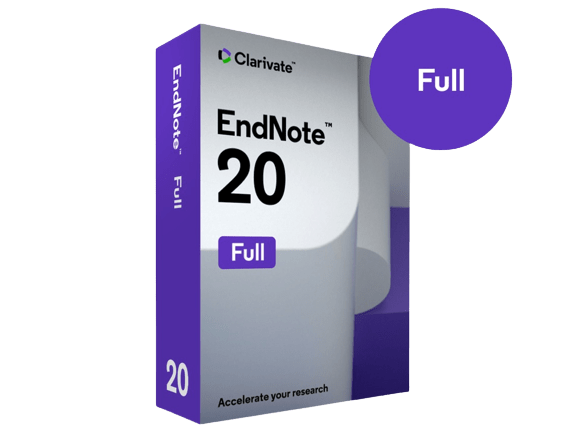 EndNote 20.4.1 Build 16297