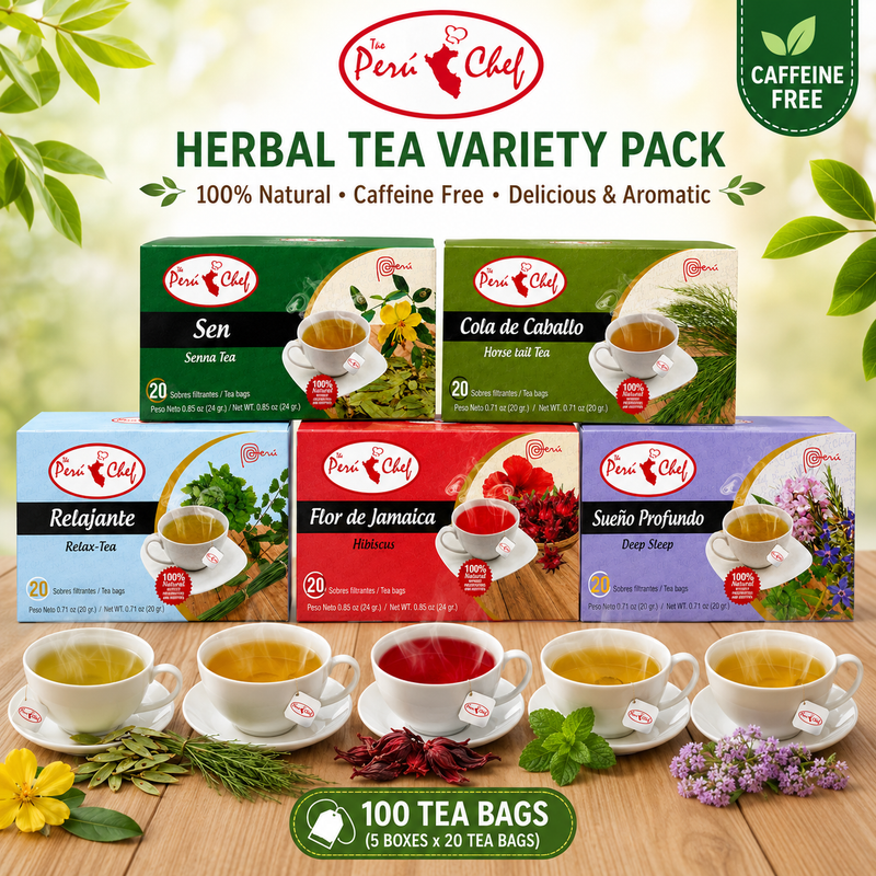 Perú Chef Herbal Tea Variety Pack