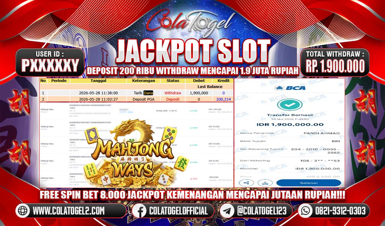 JACKPOT SLOT GACOR!!