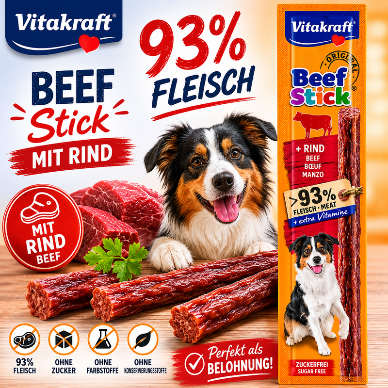Vitakraft Beef Stick Rind Hundesnack