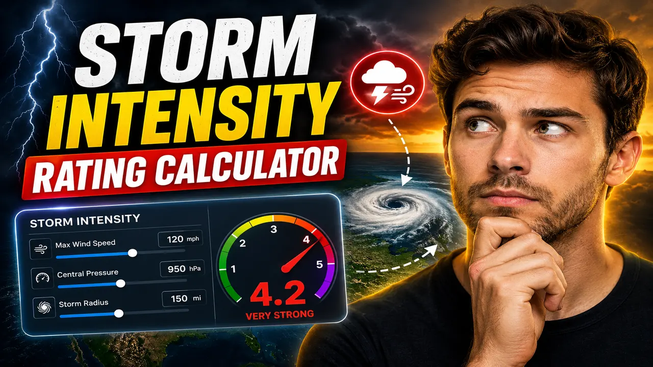 Storm Intensity Rating Calculator