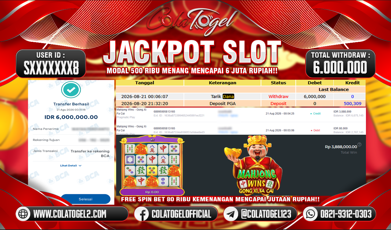 JACKPOT SLOT GACOR!!
