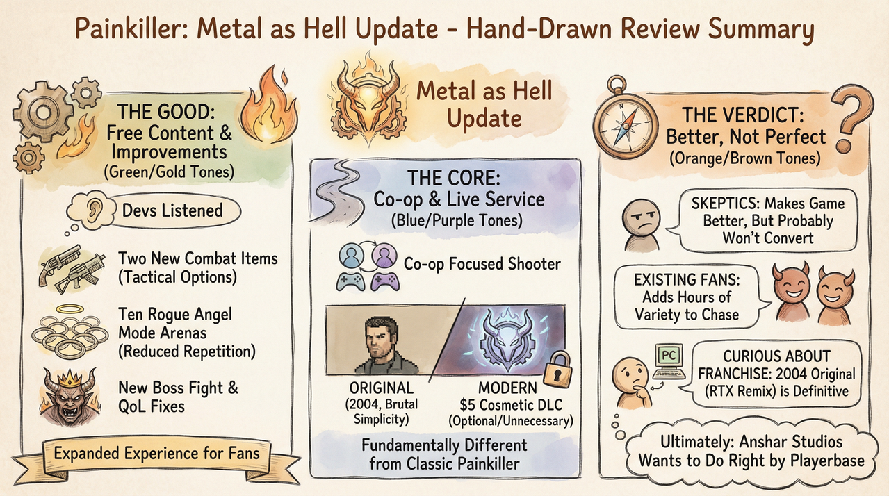 Dark gothic gaming environment with demonic themes and hellish atmosphere