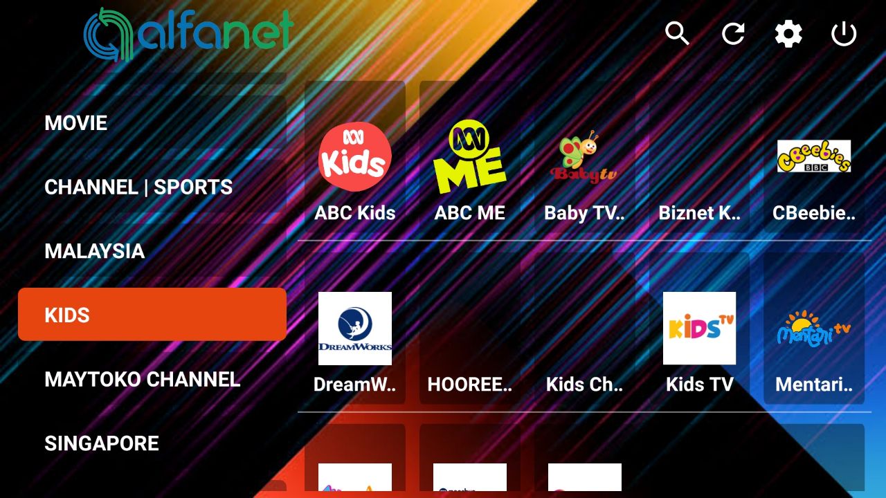 Download Alfanet TV APK