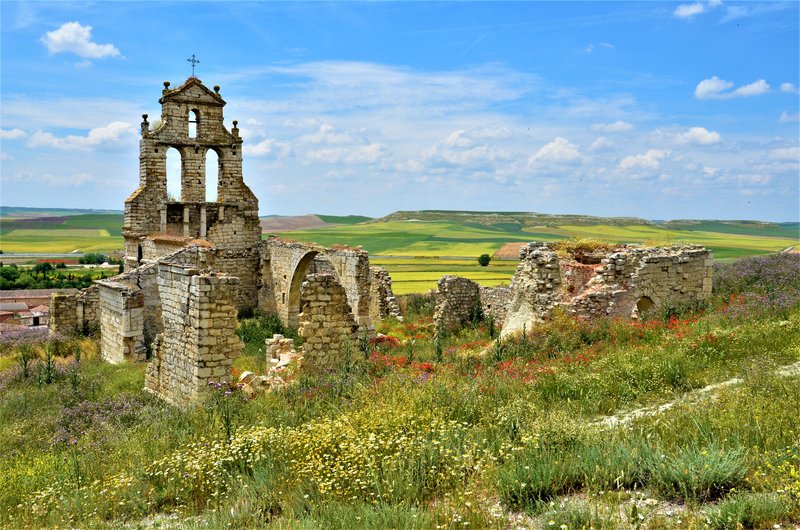CASTILLO DE MOTA DEL MARQUES-5-6-2016-VALLADOLID - Pueblos y lugares abandonados/deshabitados-2011 AL 2024 (6)