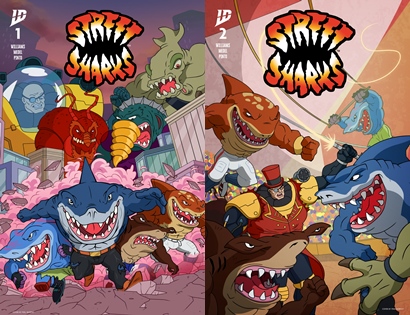 Street Sharks #1-5 + Annual (2025-2026) Complete