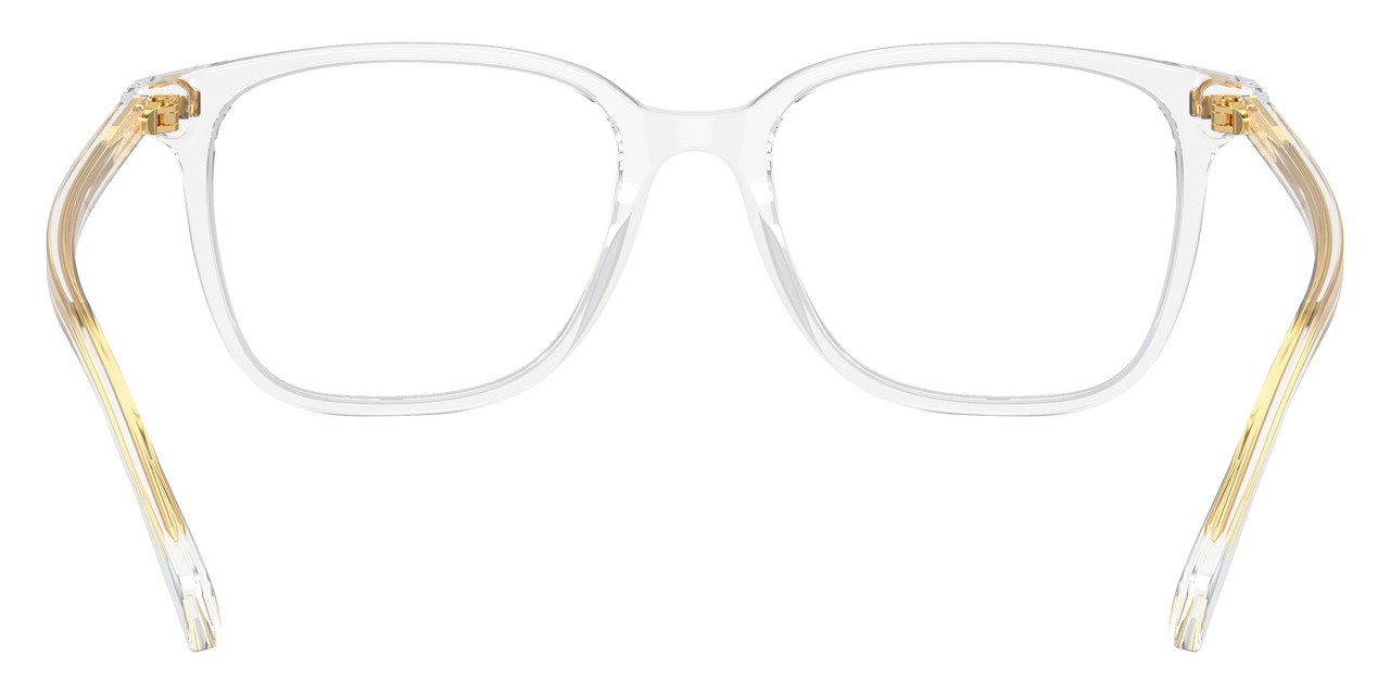 Neu Ralph Damen Eckig Brille RA7147 5002 Glänzend Transparent Kristall 55mm - Bild 4 von 5