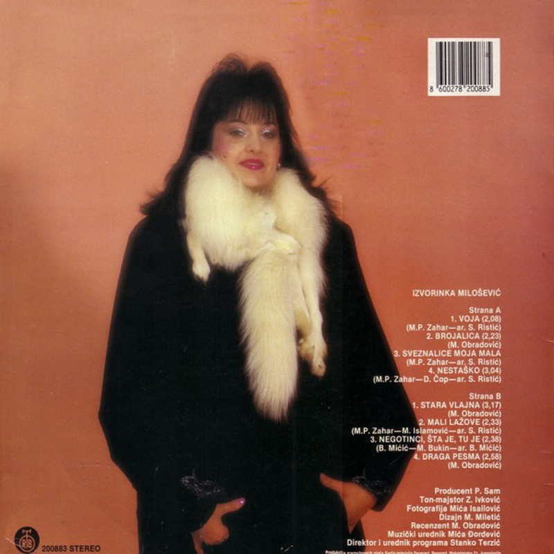 Izvorinka Milosevic 1989 z