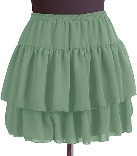 Women's Flared Short Skirts Basic Versatile Pleated Mini Skater Elastic Skirts - Picture 33 of 47