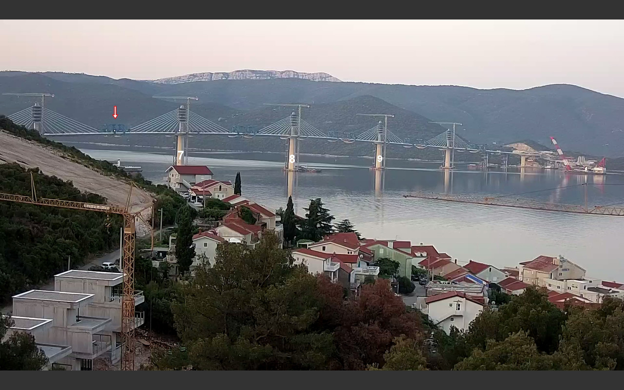 New China TV: China-constructed Peljesac Bridge progressing at speed in Croatia - Page 33 2