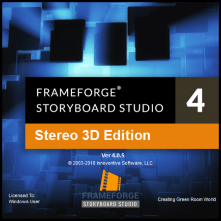 FrameForge Storyboard Studio v4.0.5 Build 20 (x64) Stereo 3D Edition