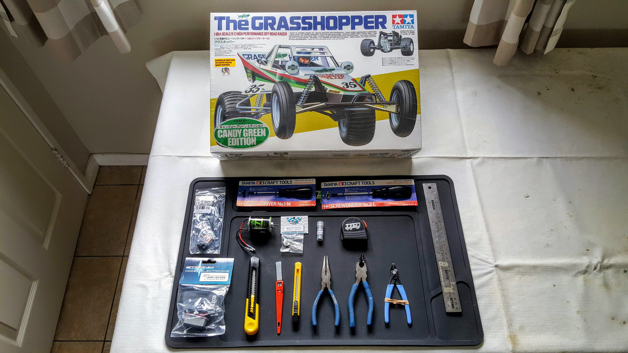 tamiya grasshopper build