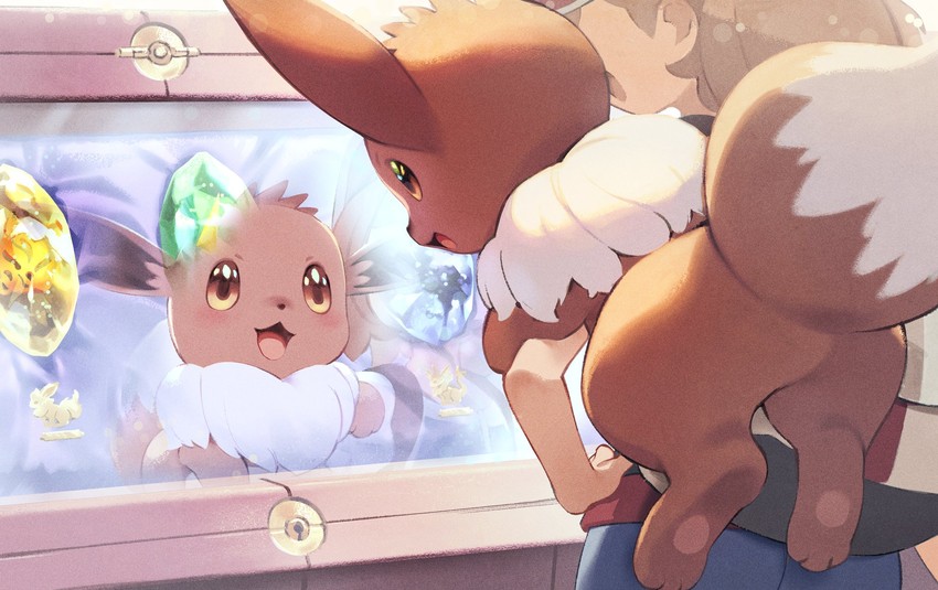 eevee-and-elaine-pokemon-and-2-more-draw