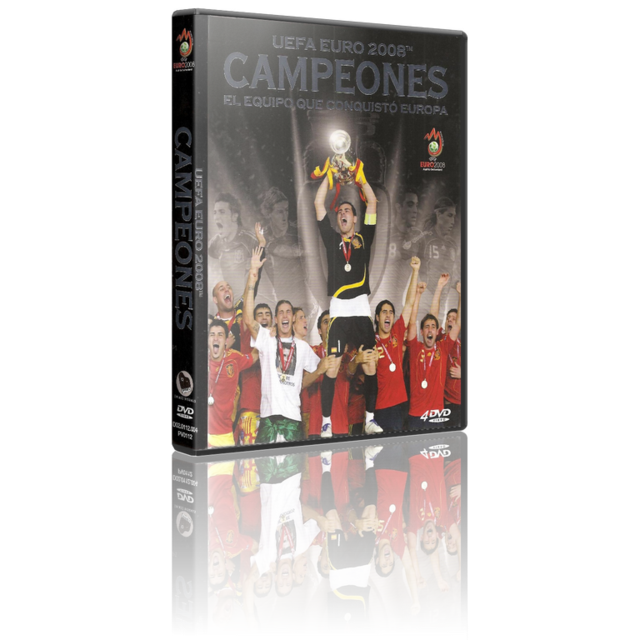 Portada - UEFA Euro 2008 Campeones[Pal] [Castellano] [Sub:Nó] [4 DVD9 Full] [Fútbol]