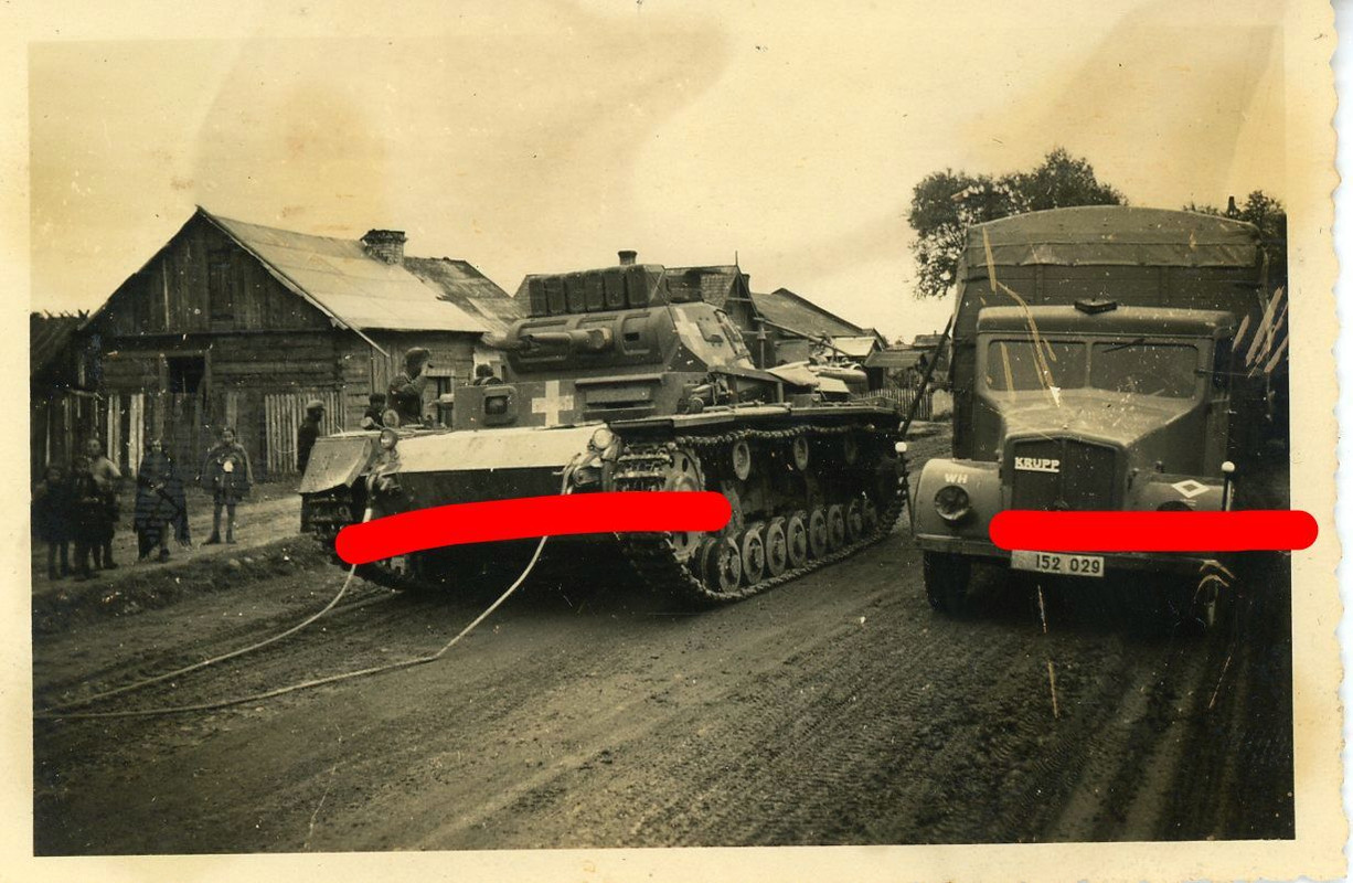 Polen Polska Kämpfe Panzer III Tank Foto