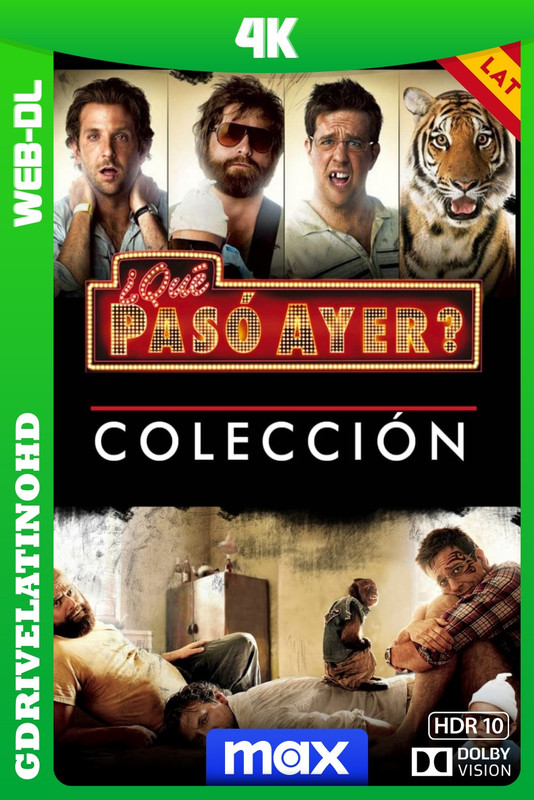 ¿Qué pasó ayer? – Colección (2009-2013) WEB-DL 4K DV HDR10 Latino-Inglés-Portugués