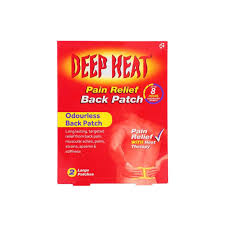 Deep Heat Pain Relief Back Patch Large 2S
