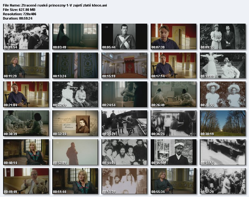 Ztracené ruské princezny / Russia's Lost Princesses / CZ