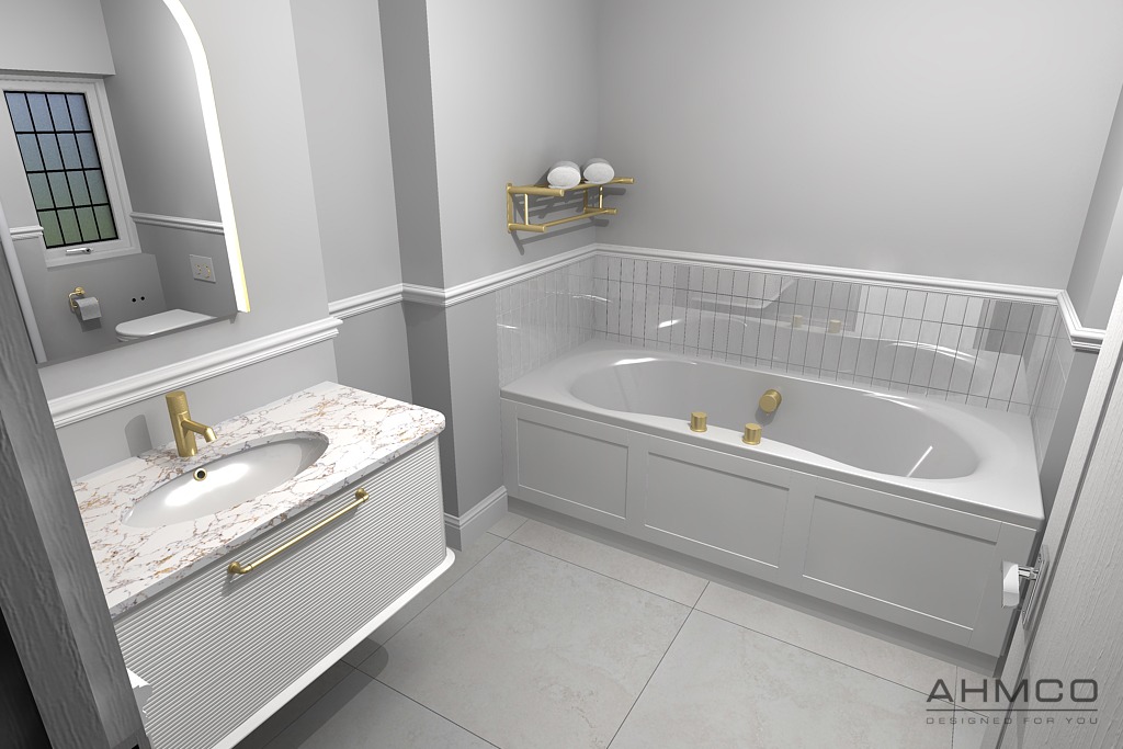 Surrey - En-suite Bathroom