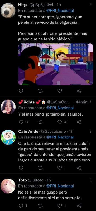 PRI presume que EPN es el presidente más guapo que ha tenido México