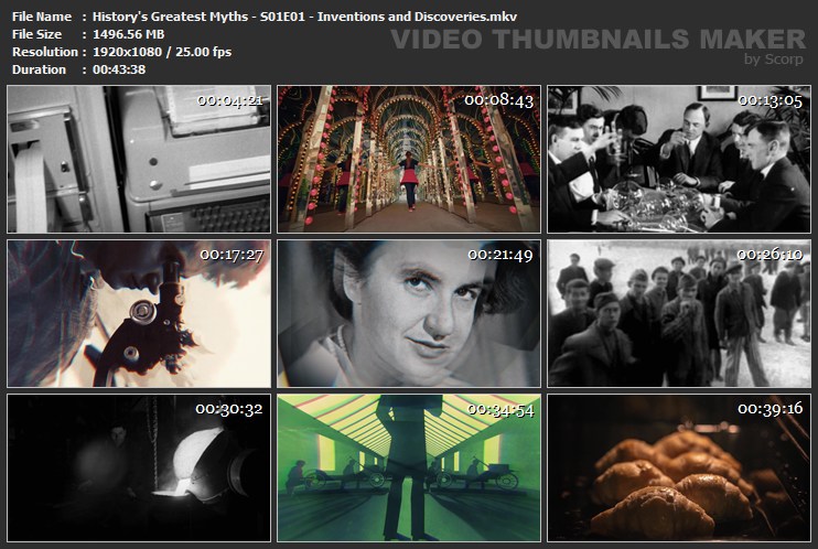 History's Greatest Myths - S01E01 - Inventions and Discoveries.mkv