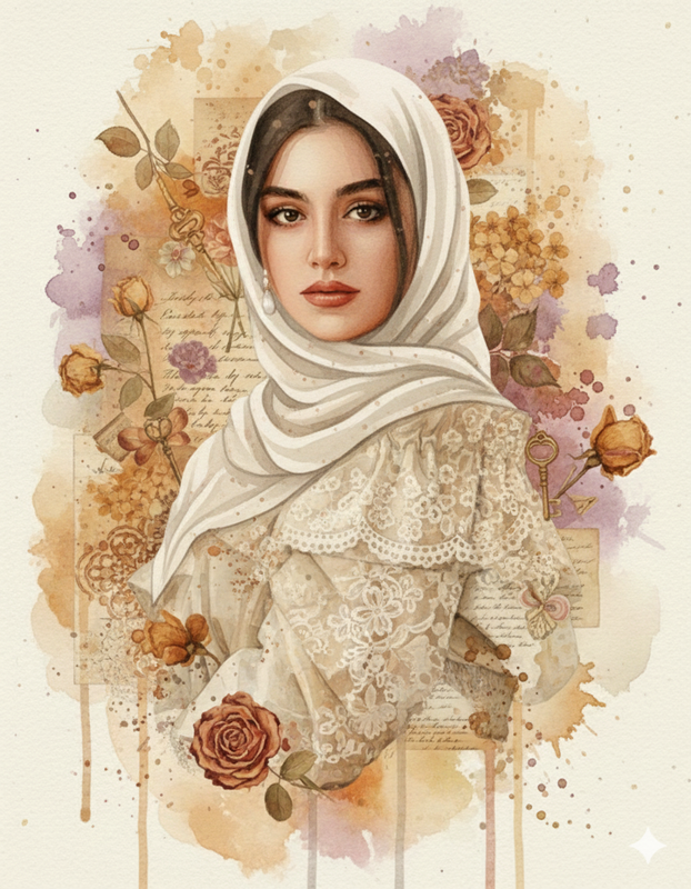 Vintage Watercolor Paintings