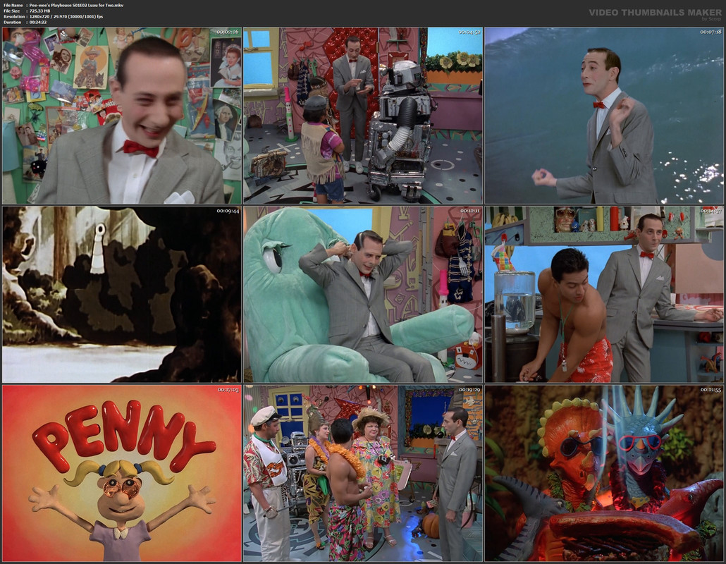 Pee-wee's Playhouse S01E02 Luau for Two.mkv