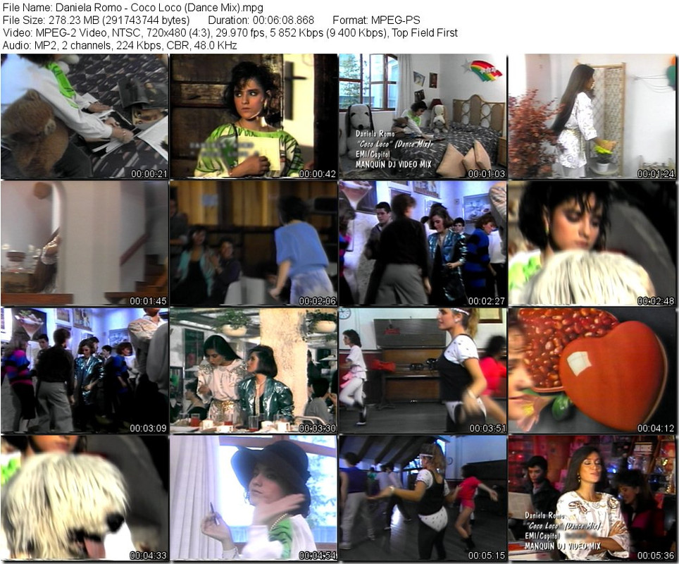 Daniela Romo - Coco Loco (Dance Mix).mpg_tn